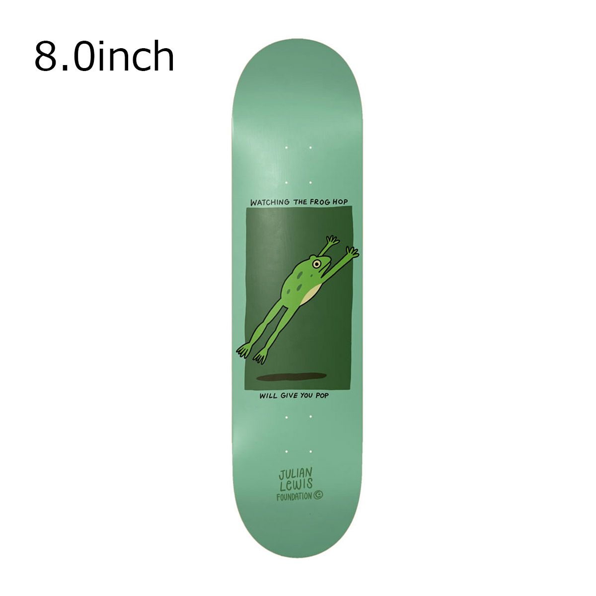 ファンデーションFOUNDATIONスケボースケートボードデッキ板ルイスネイチャーライムズLEWISNATURERHYMES8.0D9283