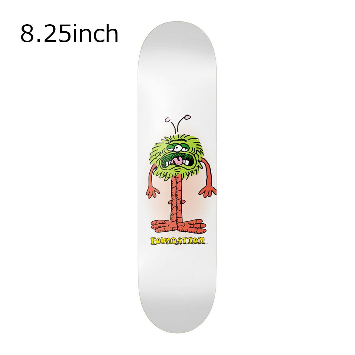 ファンデーションFOUNDATIONスケボースケートボードデッキ板グリーンモンスターGREENMONSTER8.25D9285