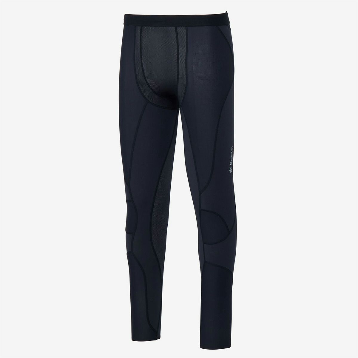 ゴールドウインGOLDWINトレイルランニングトレランウェアボトムスインナースパッツレギンスインパクトブリーズロングタイツC3fitIMPTBRZLGTIGHTSGC15153-BKメンズ男性