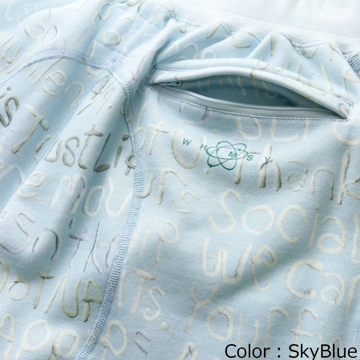 ウィムジーWHIMSYスケボースケートボードウェアボトムスロングパンツ長ズボンクレイレタースウェットパンツClayLetterSweatPant12231U130197メンズ男性24HO秋冬