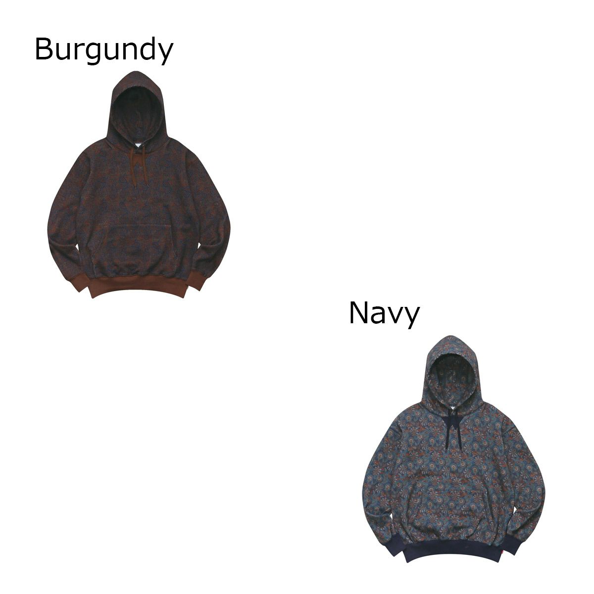 ウィムジーWHIMSYスケボースケートボードウェアスウェットパーカーペイズリーフーディーPaisleyHoodie12231U130200メンズ男性24HO秋冬