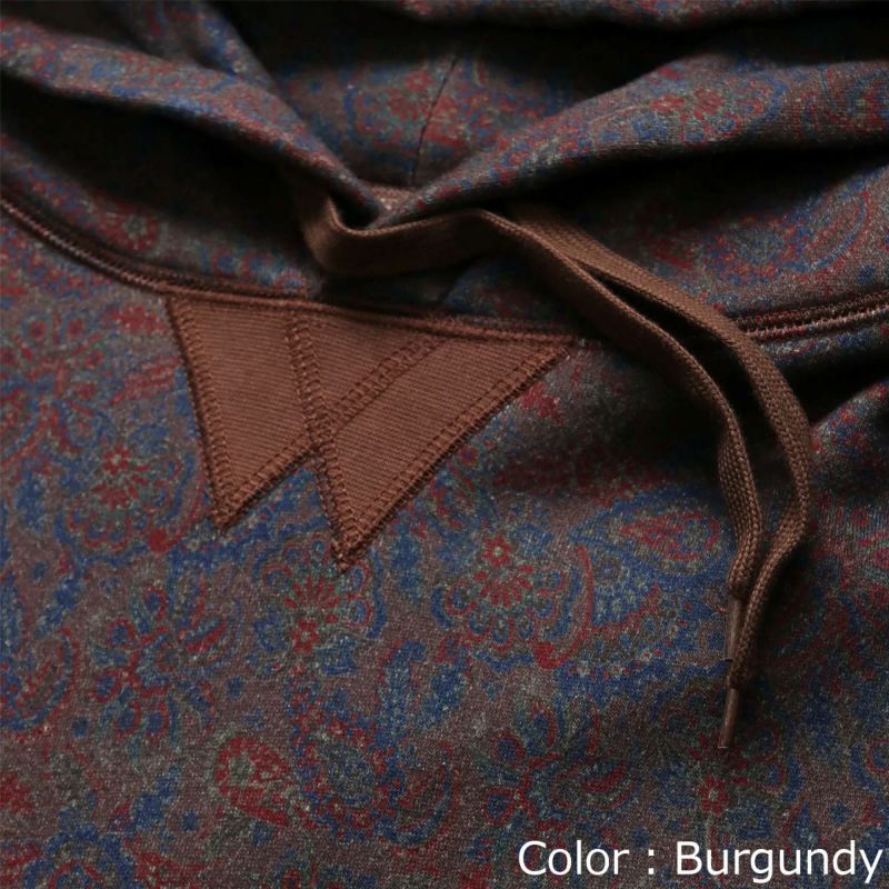 ウィムジーWHIMSYスケボースケートボードウェアスウェットパーカーペイズリーフーディーPaisleyHoodie12231U130200メンズ男性24HO秋冬