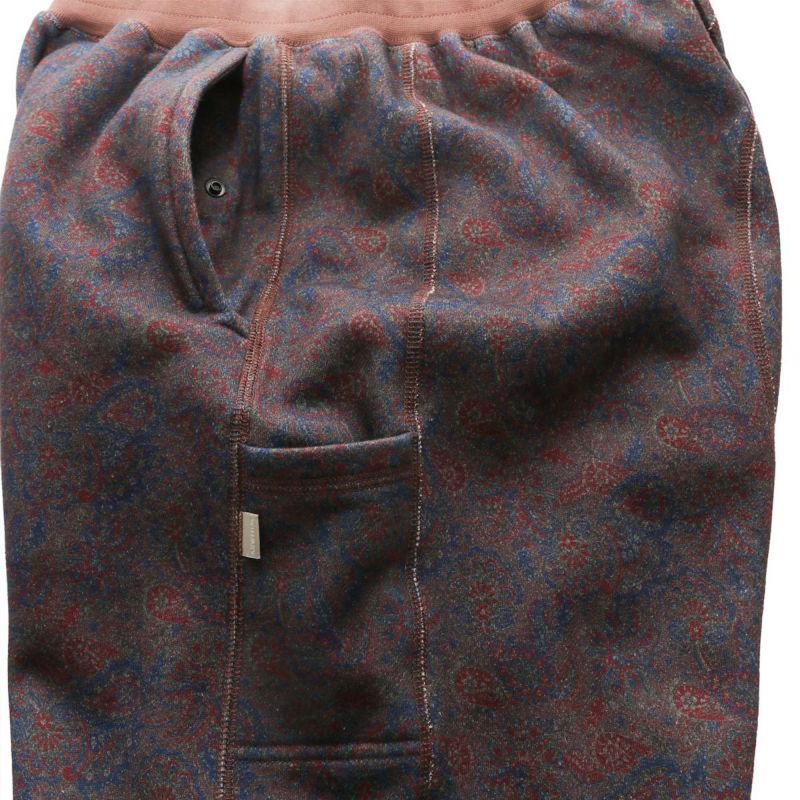 ウィムジーWHIMSYスケボースケートボードウェアボトムスロングパンツ長ズボンペイズリースウェットパンツPaisleySweatPant12231U130201メンズ男性24HO秋冬