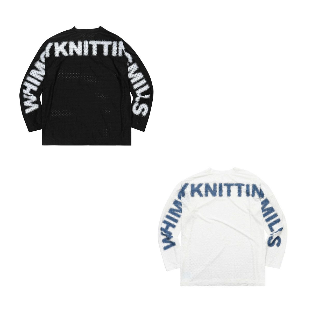 ウィムジーWHIMSYスケボースケートボードウェア長袖TシャツロンTメッシュホッケートップMeshHockeyTop12231U130220メンズ男性25SP春夏