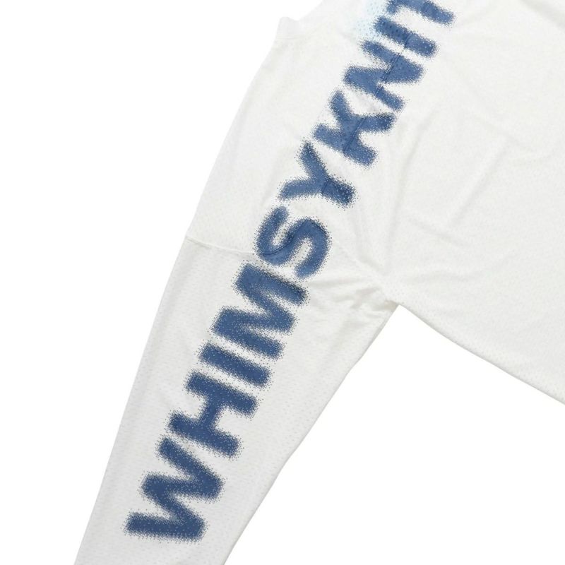 ウィムジーWHIMSYスケボースケートボードウェア長袖TシャツロンTメッシュホッケートップMeshHockeyTop12231U130220メンズ男性25SP春夏