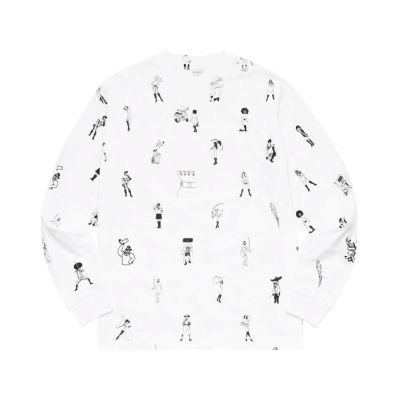 ウィムジーWHIMSYスケボースケートボードウェア長袖TシャツロンTピンナップガールロングTシャツPIN-UPGIRLL/STEE12231U130221メンズ男性25SP春夏