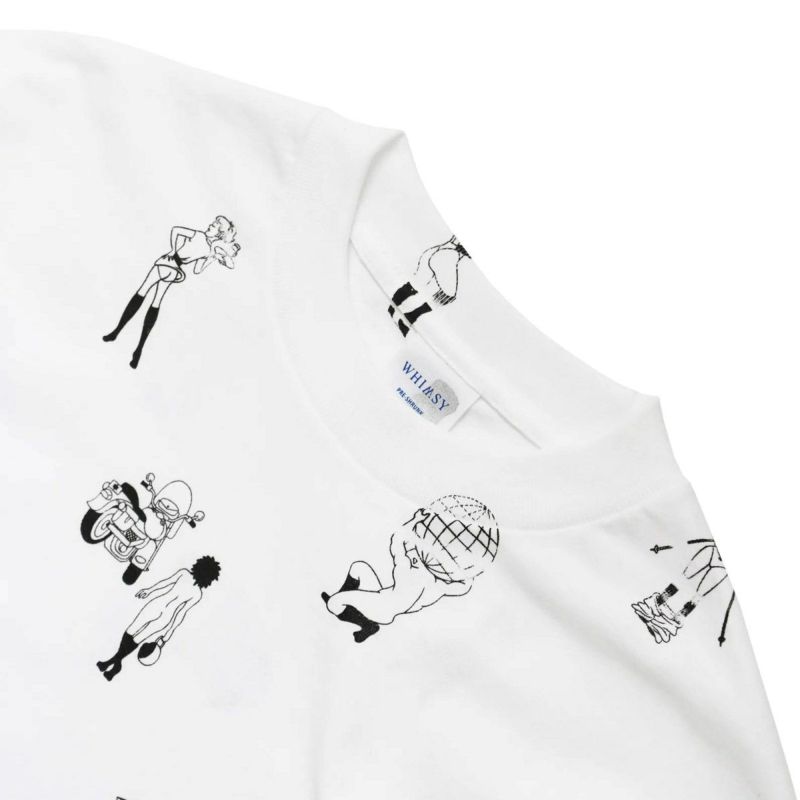 ウィムジーWHIMSYスケボースケートボードウェア長袖TシャツロンTピンナップガールロングTシャツPIN-UPGIRLL/STEE12231U130221メンズ男性25SP春夏