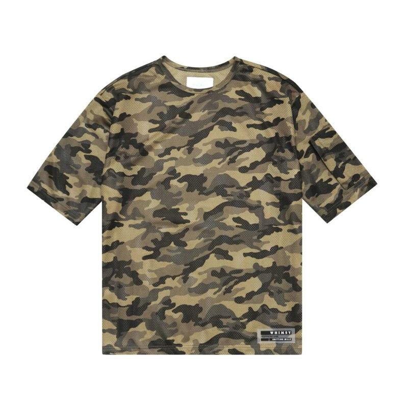 ウィムジーWHIMSYスケボースケートボードウェア半袖TシャツメッシュTシャツMeshTee12231U130225メンズ男性25SP春夏