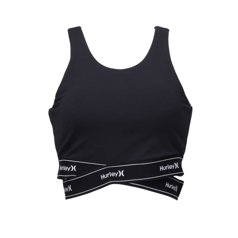 ハーレーHurleyサーフィンサーフウェアスポーツブラスポブラブラトップジャクアードバンドタンクトップブラJACQUARDBANDTANKTOPBRAWSB2320031レディース女性25SP春夏