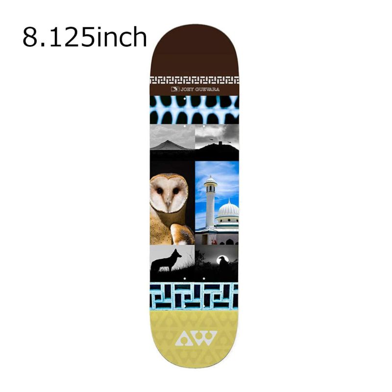 エイリアンワークショップALIENWORKSHOPスケボースケートボードデッキ板ゲバラコラージュGUEVARACOLLAGE8.125DA192