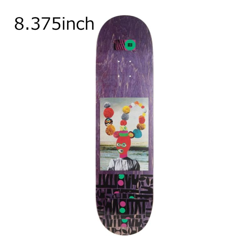 ハビタットHABITATスケボースケートボードデッキ板デラトーレポートレートズフロムエッジDELATORREPORTRAITSFROMEDGE8.375DH237
