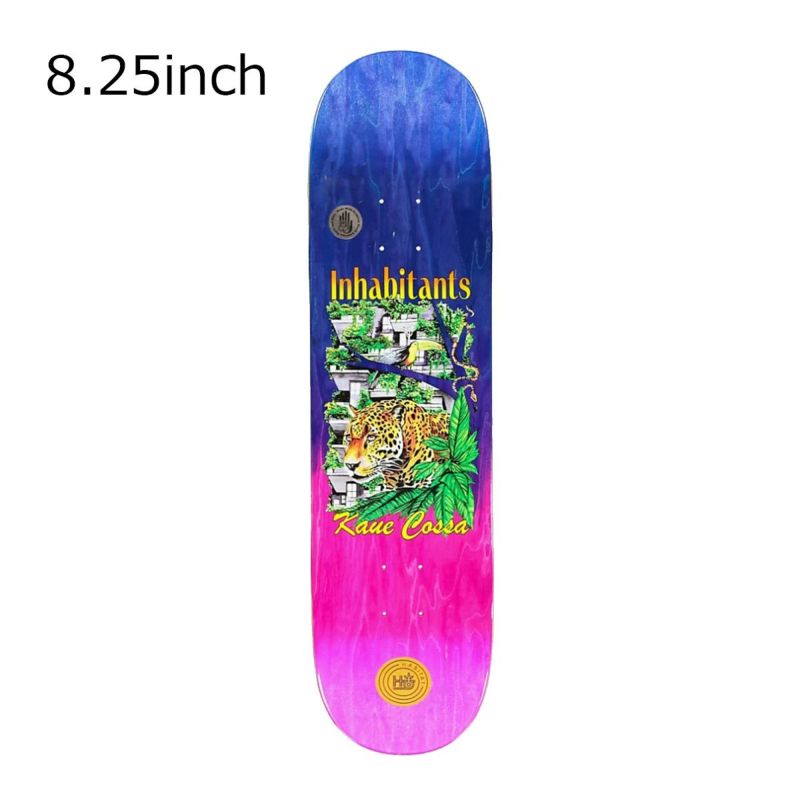 ハビタットHABITATスケボースケートボードデッキ板カウエインハビタントズKAUEINHABITANTS8.25DH248