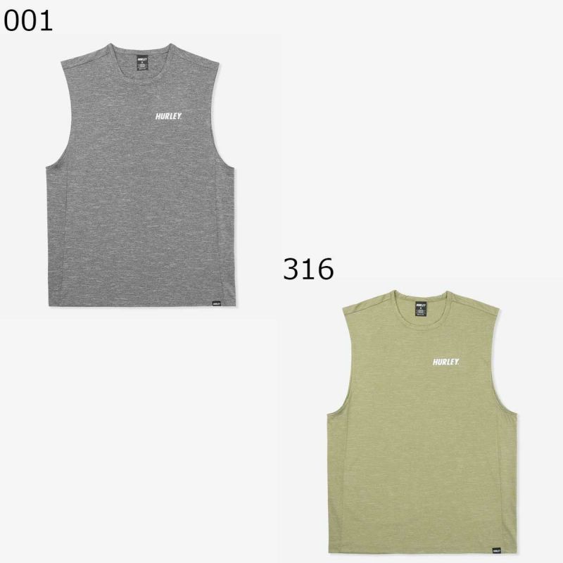 ハーレーHurleyサーフィンサーフウェアノースリーブタンクトップエイチツーオードライアウトバックマッスルタンクH2ODRIOUTBACKMUSCLETANKMKT03049メンズ男性25SP春夏