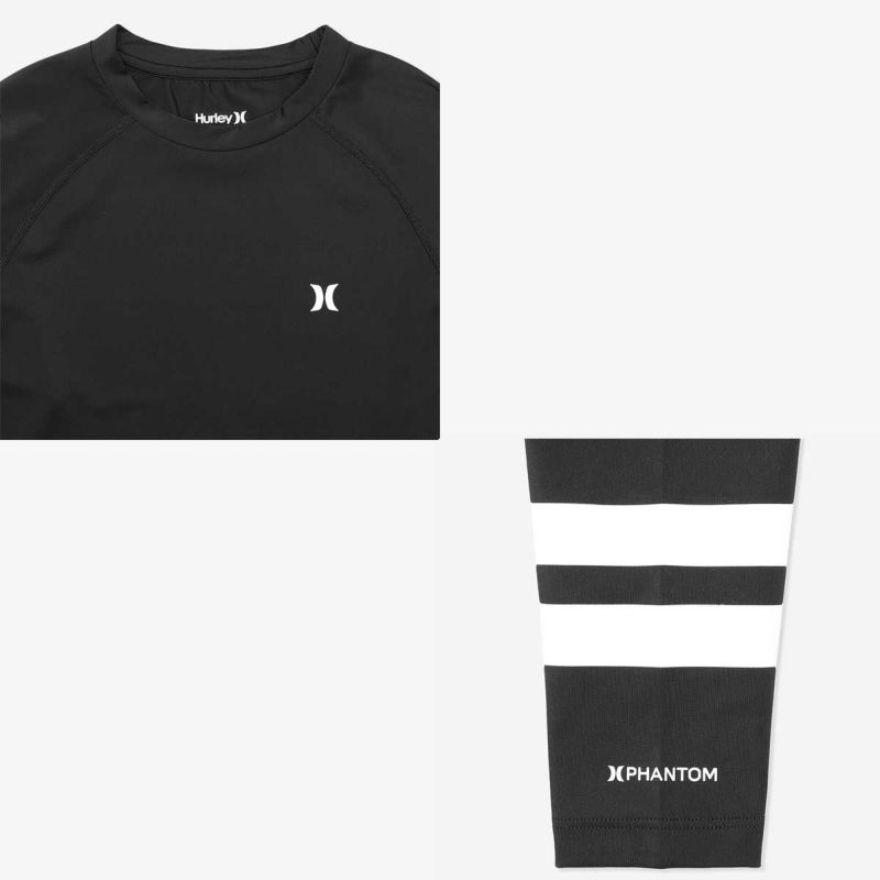 ハーレーHurleyサーフィンサーフラッシュガードUVカットファントムラッシュブロックパーティーコンプレッションロングスリーブPHANTOMRASHBLOCKPARTYCOMPRESSIONLONGSLEEVEMSRG251003メンズ男性25SP春夏