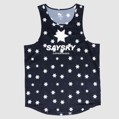セイスカイSAYSKYランニングウェアノースリーブタンクトップStarCombatSingletNMRSI31メンズ男性25SP春夏