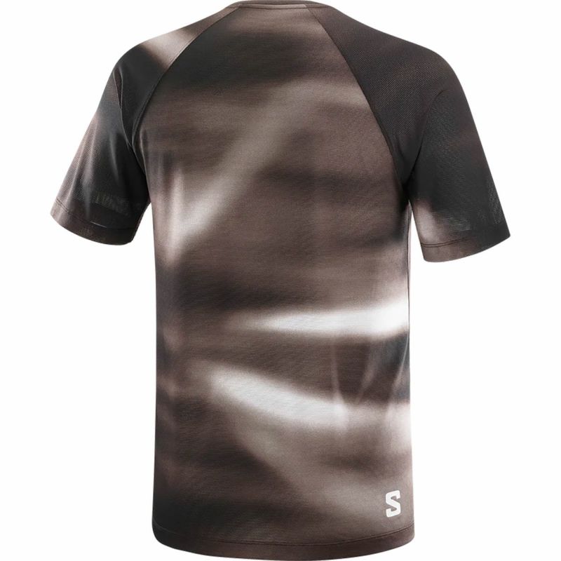 サロモンSALOMONランニングウェア半袖TシャツSHKoutCOREGRAPHICTEELC2457900メンズ男性25SP春夏