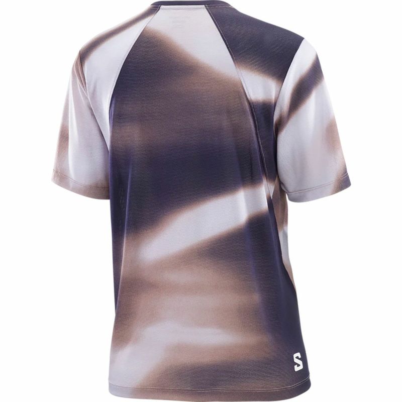サロモンSALOMONランニングウェア半袖TシャツSHKoutCOREGRAPHICTEELC2460300レディース女性25SP春夏