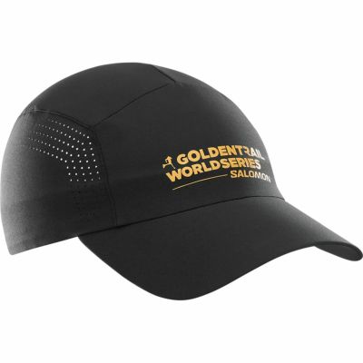 サロモンSALOMONランニング帽子キャップSHKout7PANELSGOLDENTRAILSERIESCAPLC2532800メンズレディースユニセックス25SP春夏