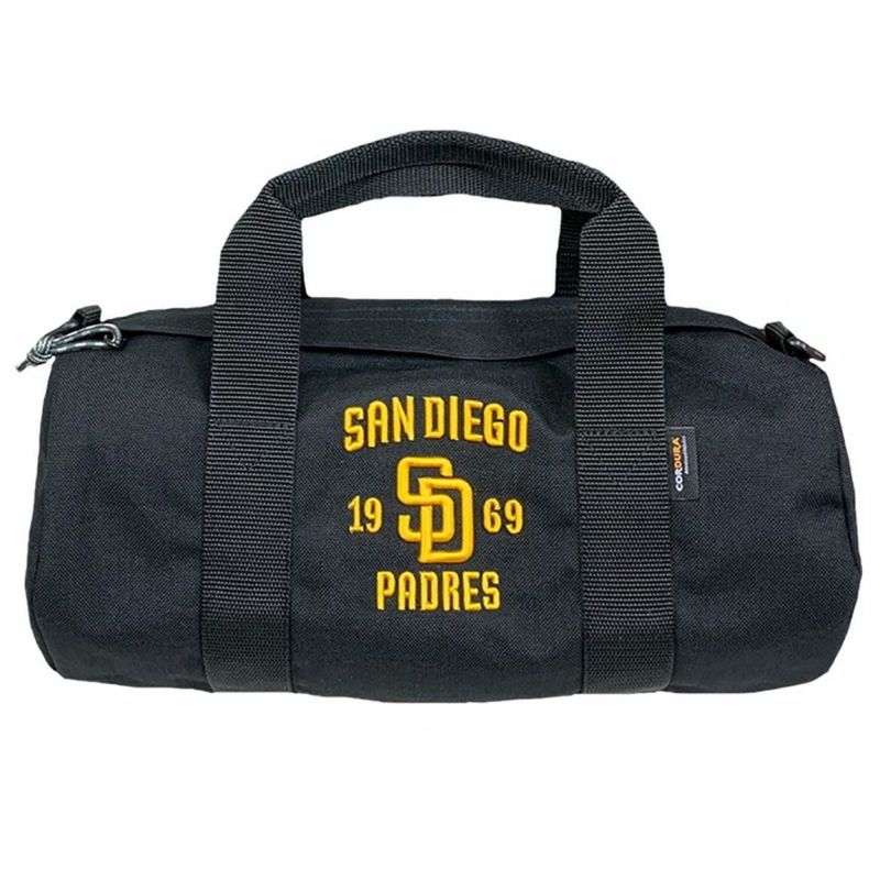 イーカムE-COMEベースボール野球ソフトボール鞄バッグボストンバッグスポーツバッグMLBロールバッグLサンディエゴパドレスSD-R03Lメンズレディースユニセックス25SP春夏