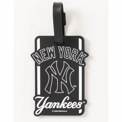 イーカムE-COMEベースボール野球ソフトボールアクセサリーMLBラバーラゲッジタグニューヨークヤンキースYK-BTG01メンズレディースユニセックス25SP春夏