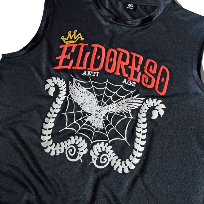 エルドレッソELDORESOランニングウェアノースリーブタンクトップAntiAgeSleevelessE1220815メンズレディースユニセックス25SP春夏