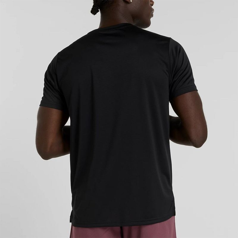 ニューバランスNewBalanceランニングウェア半袖TシャツSportEssentialsグラフィックショートスリーブTシャツMT51206BKメンズ男性25SP春夏