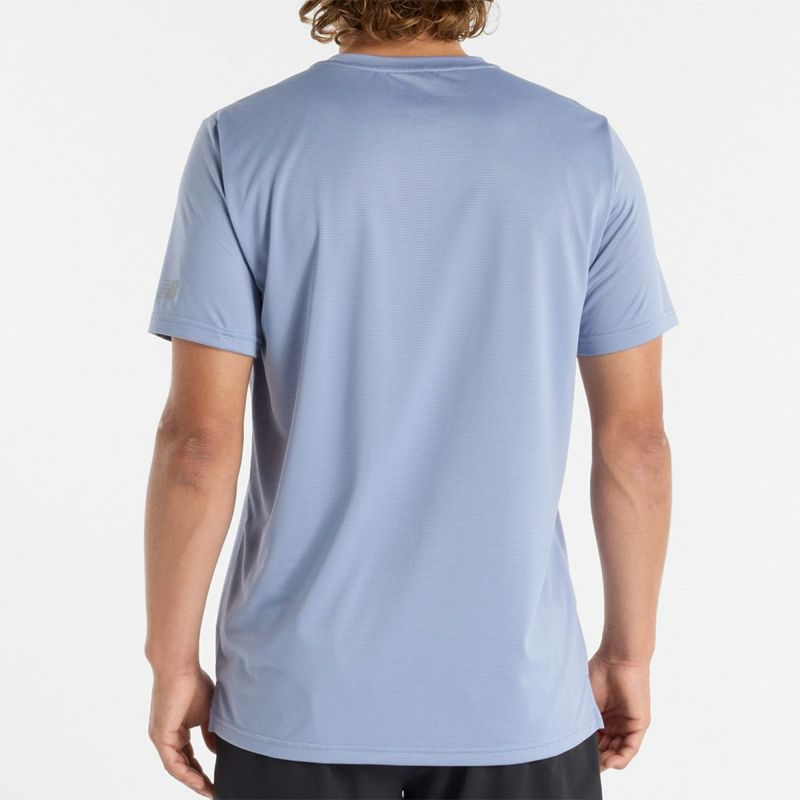 ニューバランスNewBalanceランニングウェア半袖TシャツSportEssentialsグラフィックショートスリーブTシャツMT51206DUSメンズ男性25SP春夏