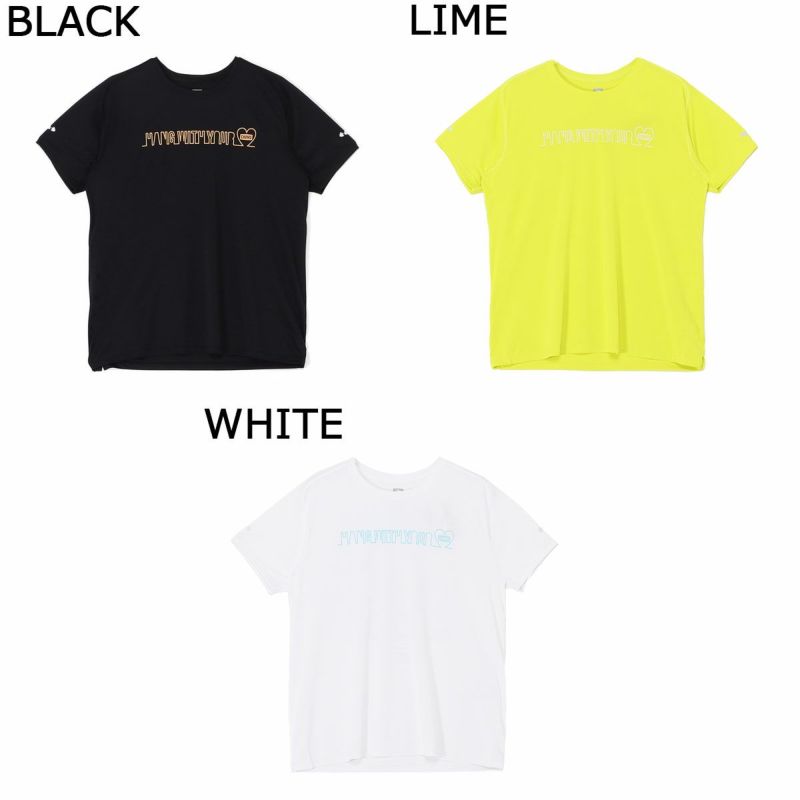 チャムスCHUMSランニングウェア半袖TシャツランニングハートビートTシャツRunningHeartBeatT-ShirtCH11-2496レディース女性25SP春夏