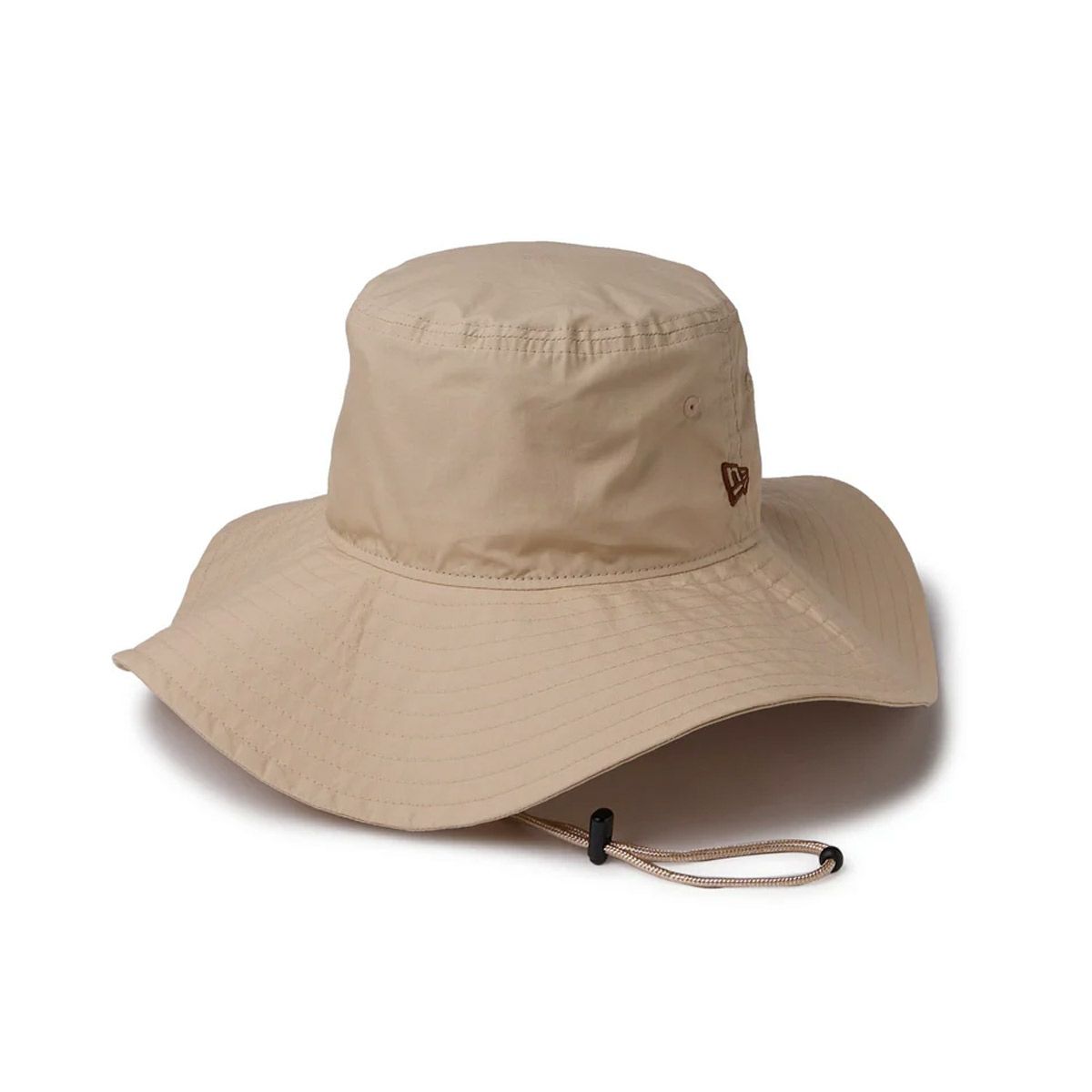 ニューエラNEWERAサーフィンサーフ帽子ハットアドベンチャーワイドブリムTypewriterカーキスウェットバンドベーシックベージュ14388551メンズレディースユニセックス25SP春夏