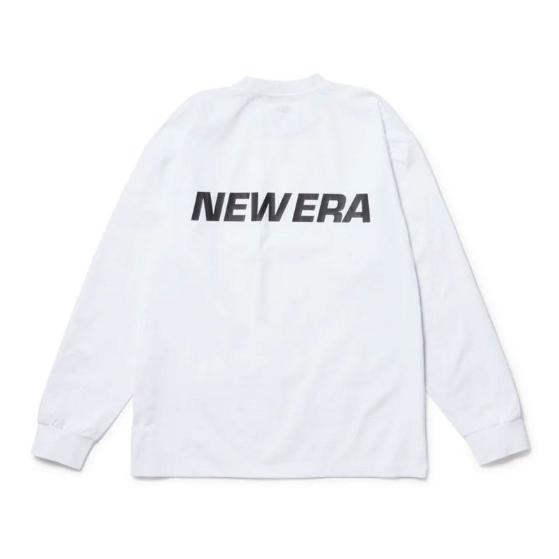ニューエラNEWERAサーフィンサーフウェア長袖TシャツロンT水陸両用長袖ユーティリティーオーバーサイズドTシャツWordmarkホワイト14391967メンズレディースユニセックス25SP春夏