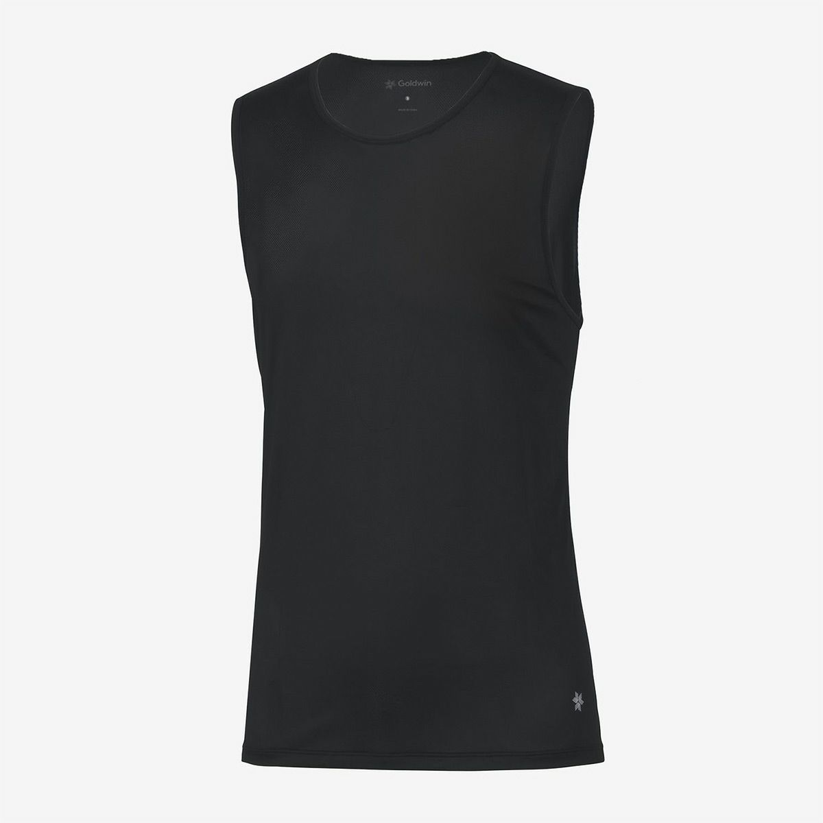 ゴールドウインGOLDWINランニングウェアノースリーブタンクトップクーリングタンクトップC3fitCOOLINGTANKTOPGC65104-BKメンズ男性25SP春夏