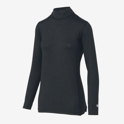 ゴールドウインGOLDWINランニングウェア長袖TシャツロンTクーリングモックネックロングスリーブC3fitCOOLMOCKNECKL/SGCW65100-BKレディース女性25SP春夏