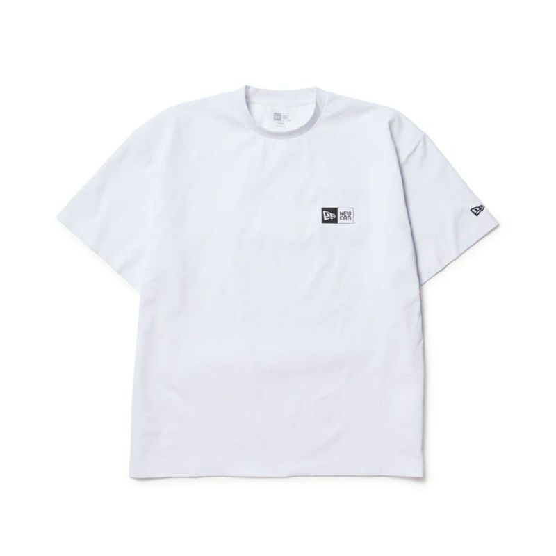 ニューエラNEWERAサーフィンサーフウェア半袖Tシャツ半袖ユーティリティーオーバーサイズドTシャツボックスロゴホワイト14391956メンズレディースユニセックス25SP春夏