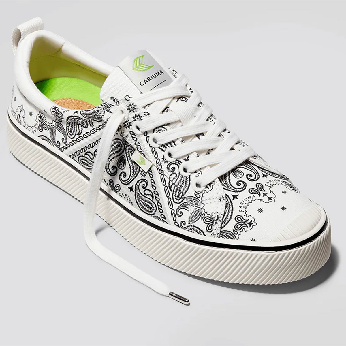 カリウマCARIUMAスニーカーシューズ靴CARIUMAOCALowCanvasBandanaCA100103W36Mメンズ男性25SP春夏