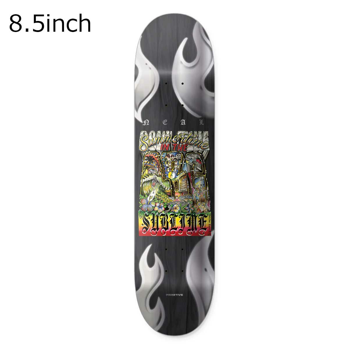 プリミティブPRIMITIVEスケボースケートボードデッキ板NEALNEIGHBORSDECK8.5OSPR25SL54D