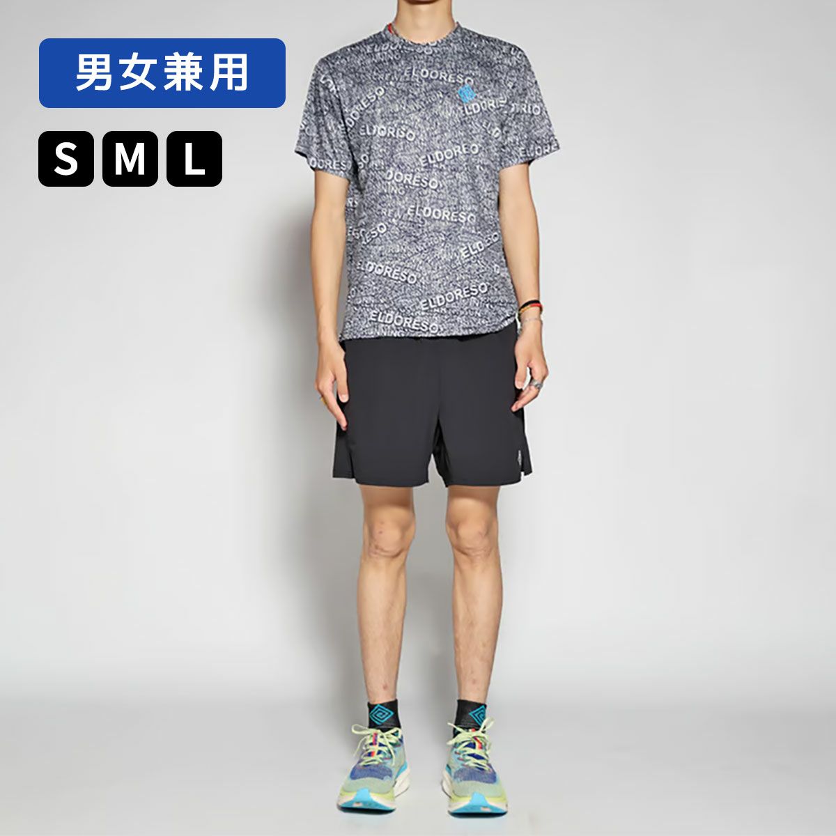 エルドレッソELDORESOランニングウェアボトムスショートハーフパンツ短パンAllAroundShortsE2111215メンズレディースユニセックス25SP春夏