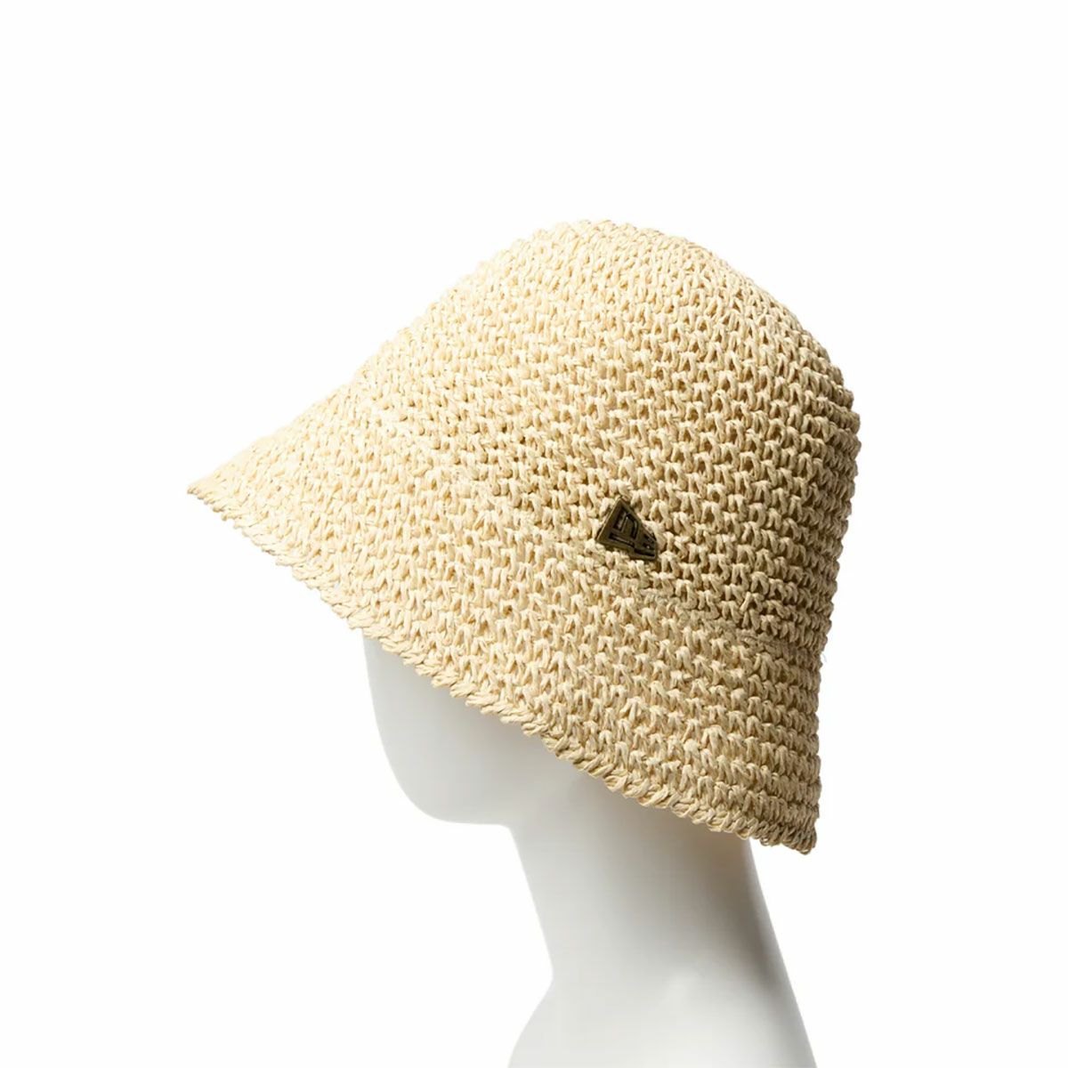 ニューエラNEWERAアウトドアカジュアル帽子ハットバケット01セーラーブリムPaperCrochetHatライトベージュ14419292メンズレディースユニセックス25SP春夏
