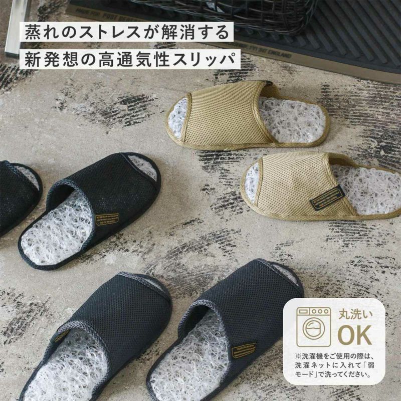 ポストジェネラルPOSTGENERALアウトドアカジュアルアクセサリーブリーザブルスリッパSBK982540031メンズレディースユニセックス25SP春夏