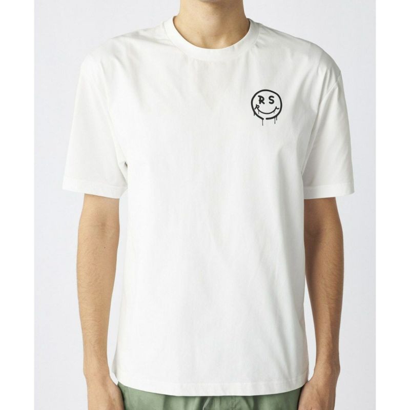 ラスティRUSTYサーフィンサーフウェア半袖TシャツUVカットペアテックス水陸両用RSニコちゃんグラフィック915-461メンズ男性25SP春夏