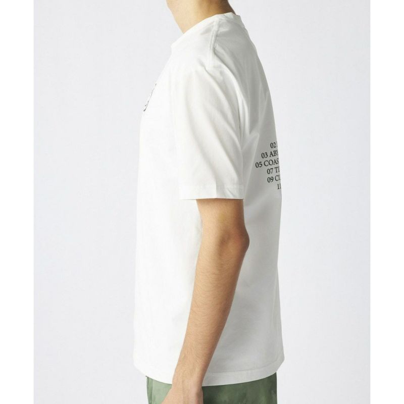 ラスティRUSTYサーフィンサーフウェア半袖TシャツUVカットペアテックス水陸両用RSニコちゃんグラフィック915-461メンズ男性25SP春夏