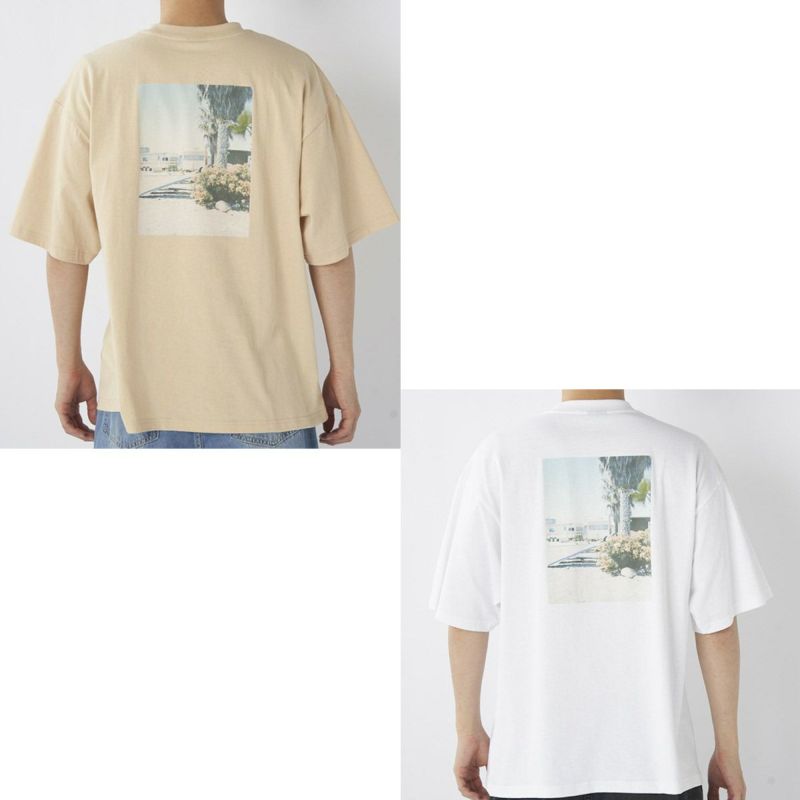 ラスティRUSTYサーフィンサーフウェア半袖TシャツフォトグラフィックTシャツ915-501メンズ男性25SP春夏