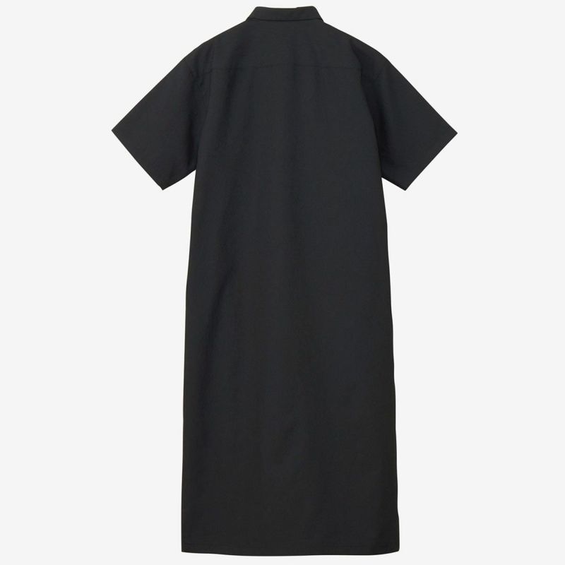 ザ・ノース・フェイスTHENORTHFACEアウトドアカジュアルウェアチュニックワンピースショートスリーブアロハベントシャツワンピースS/SALOHAVENTSHIRTONEPIECENRW22530-Kレディース女性25SS春夏