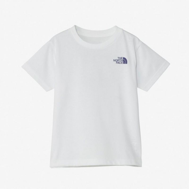 ザ・ノース・フェイスTHENORTHFACEアウトドアカジュアルウェア半袖TシャツトドラーショートスリーブバンダナスクェアロゴティーTNFTS/SBANDANASQTNTT32546-Wジュニアキッズ子ども男の子女の子25SS春夏