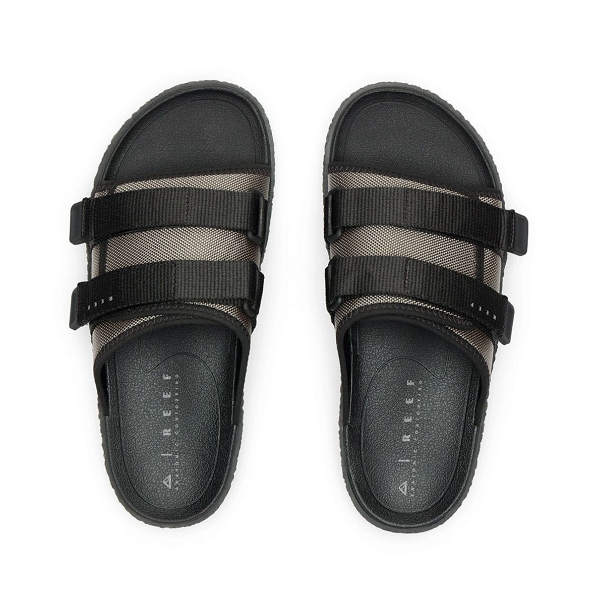 リーフREEFサーフィンサーフスポーツサンダル靴MONTAUKCJ6723-OLBKメンズ男性25SP春夏