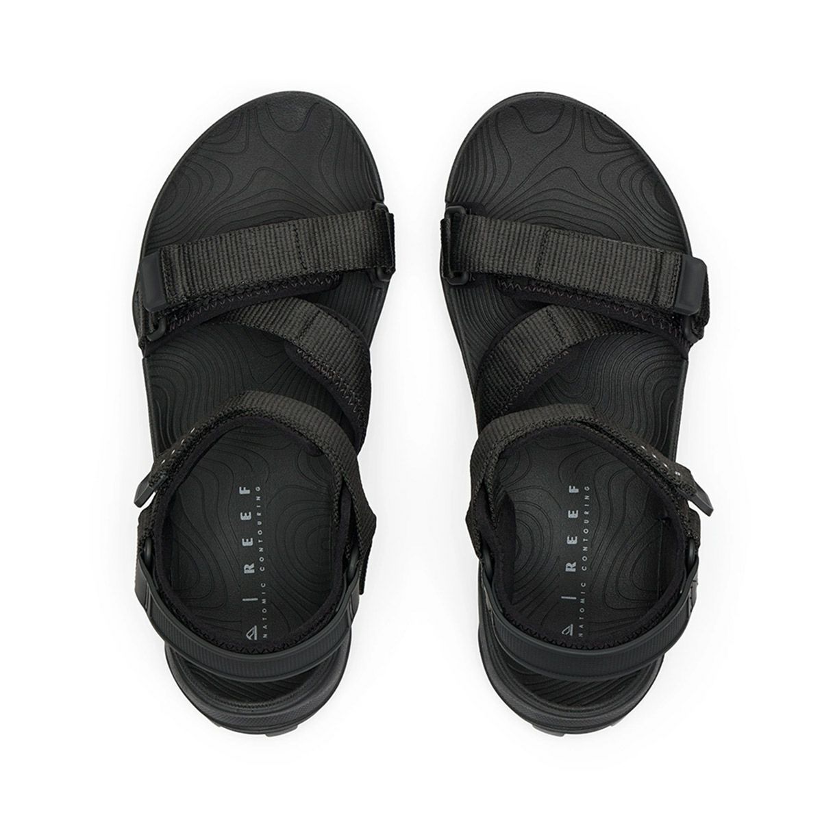 リーフREEFサーフィンサーフスポーツサンダル靴CROSS-SHORECJ6766-BLKメンズ男性25SP春夏