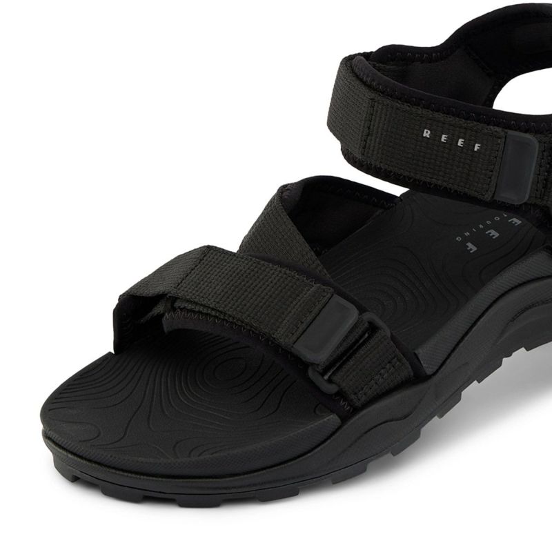 リーフREEFサーフィンサーフスポーツサンダル靴CROSS-SHORECJ6766-BLKメンズ男性25SP春夏