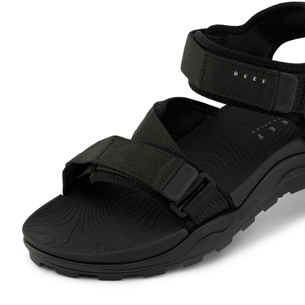 リーフREEFサーフィンサーフスポーツサンダル靴CROSS-SHORECJ6766-BLKメンズ男性25SP春夏