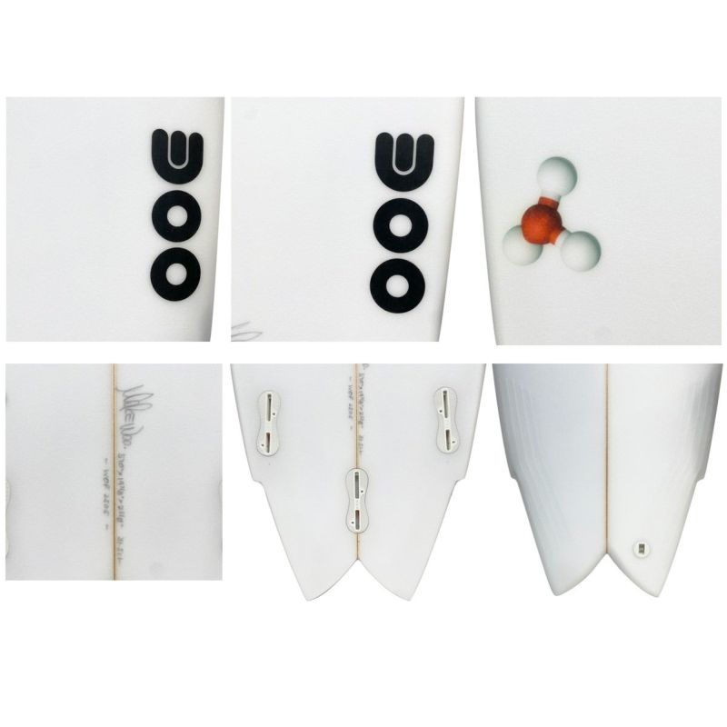 マイクウーMIKEWOOサーフィンサーフサーフボード板IONTWIN5.10PUBLANKS2505