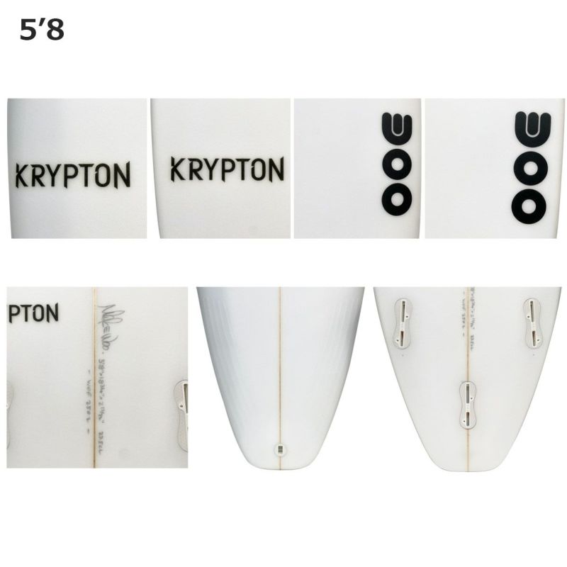 マイクウーMIKEWOOサーフィンサーフサーフボード板KRYPTONPUBLANKSMWKPCLR