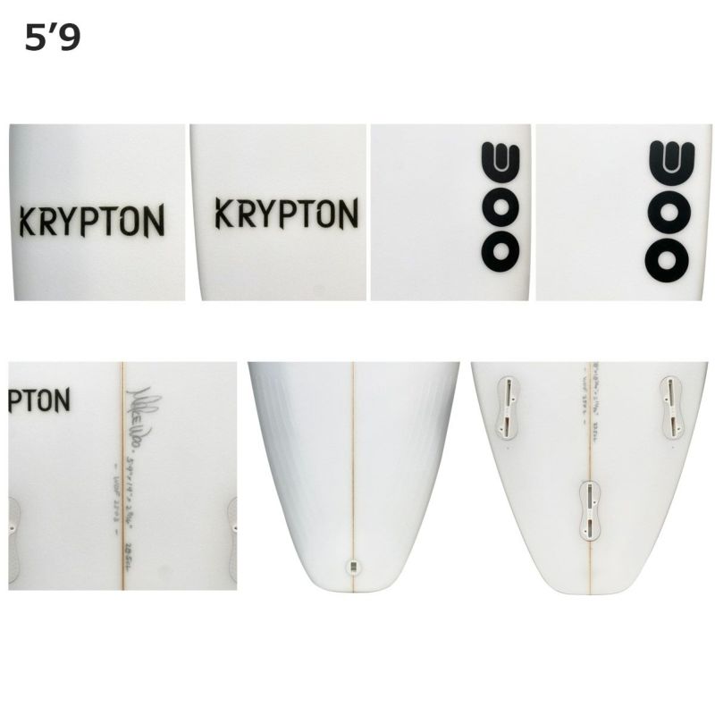 マイクウーMIKEWOOサーフィンサーフサーフボード板KRYPTONPUBLANKSMWKPCLR